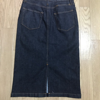 未使用✨XS無印良品デニムロングスカートの画像