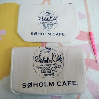 ★未使用2点セット!!「GLOW×SOHOLM CAFE」マルチ...