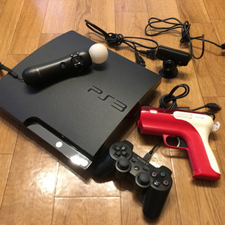 プレーステーション3(コントローラ×2、カメラ、ソフト×3付き)