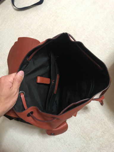 Coach レザーバックパック