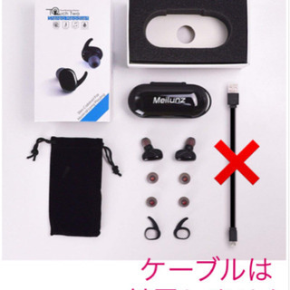 Bluetoothワイヤレス スポーツイヤホンIPX5防水の画像