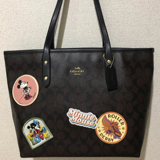 コーチディズニーコラボトートバッグ