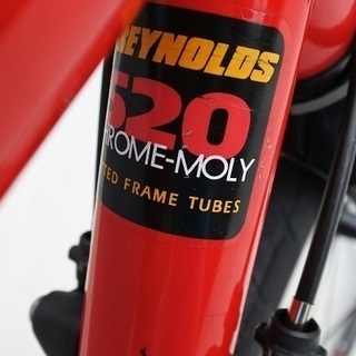 【格安】Basso (バッソ) Viper レイノルズ520クロモリ　カーボンフォーク　TIAGRA 2×9s スプロケ、チェーン他多数新品交換済み　Size450の画像