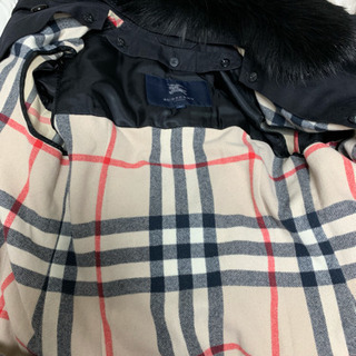Burberry トレンチコート メンズ レディース ファー ライナーの画像