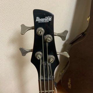 【近くまで引き取りに来て頂ける方】エレキベース ibanez n427【ボリュームつまみの1つが緩めです】の画像