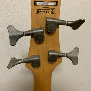 【近くまで引き取りに来て頂ける方】エレキベース ibanez n427【ボリュームつまみの1つが緩めです】の画像