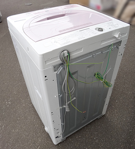 ☆SHARP/シャープ☆全自動電気洗濯機 5.5kg ■ES-G5E5-KP■2017年製/キーワードピンク