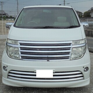 【車検2年満タン渡し】エルグランド（総額：42万円）【上級：ライダー・ホワイトパール・サンルーフ・充実の装備】※数台出品中！の画像