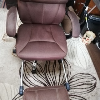 リクライニングチェア オフィスチェア フットレスト オットマン付 足置き付 デスクチェア レザーチェア メッシュチェア パソコンチェア チェア 椅子 いす イス ハイバック オフィス 書斎 事務所 会社 の画像