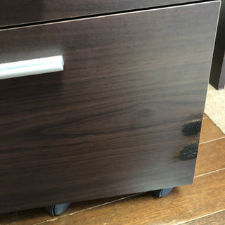 無料 キャビネット ダークブラウン