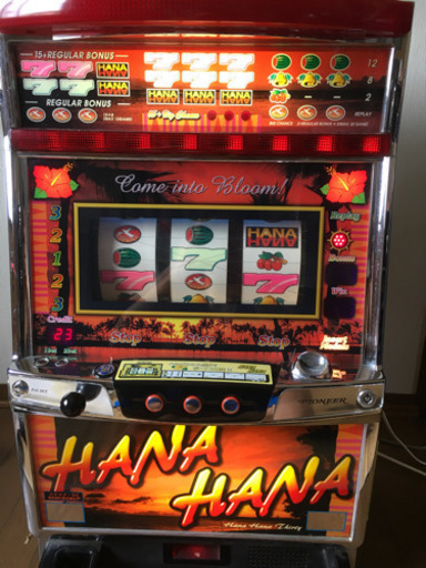 パチスロ実機 裏 ハナハナ30 チェリー32Gver