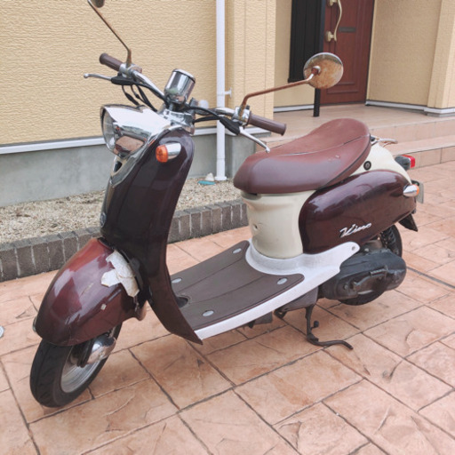 ヤマハ ビーノ 5AU 2スト ブラウン