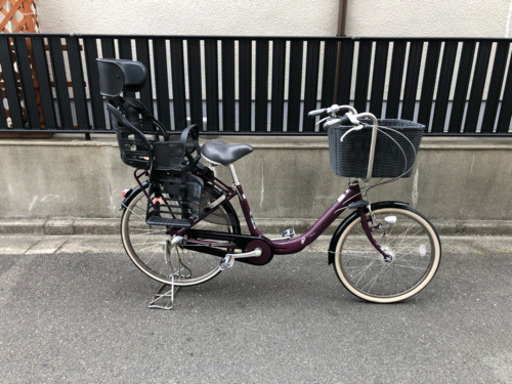 大容量カゴ、幼児2人同乗可能車