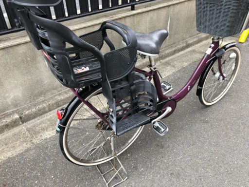 大容量カゴ、幼児2人同乗可能車