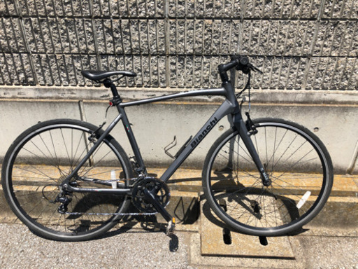 •BIANCHI•ROMAⅡ•クロスバイク•アルミフレーム•空気入れ付き