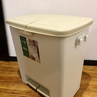 分別ゴミ箱  ペダル式  ダストボックスの画像