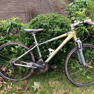 お買い上げ頂きありがとうございました。マウンテンバイク アルミフレーム レストアベースの画像