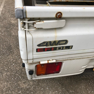 激安 格安 最安 軽トラ 白 4WD エアコンの画像
