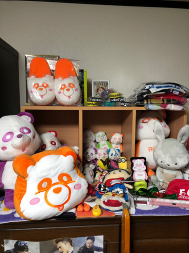 いろんなアーティストのグッズ