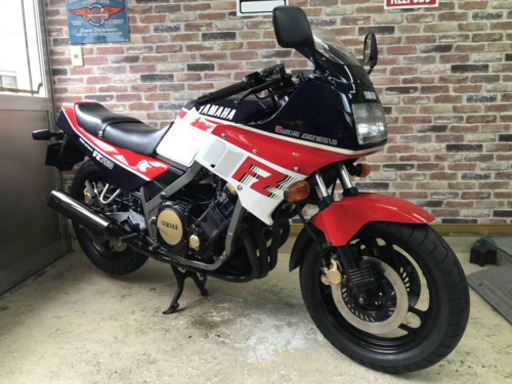 【超希少フルノーマル極上絶版車!超低走行車検付】ヤマハ FZ750 1FM GENESIS スーパースポーツ 絶好調美車 検)FZR FZX YZF VF GSX GPX Z
