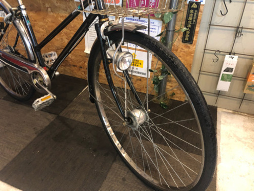 3段変速オートライト27インチ シティサイクル