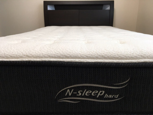 譲渡先決定しましたm(_ _)m【超美品】セミダブルマットレス&フレーム N-sleep