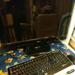 パソコン i3 Win 10  ＋23インチモニターの画像