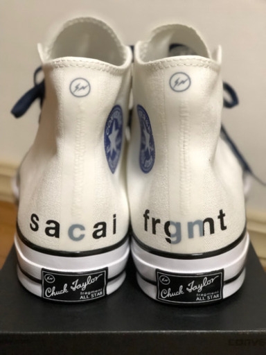スニーカー converse sacai fragment 28.0cm