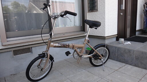 モバイルコンパクト超軽量折りたたみ自転車FLYWAY9.9　希少美品