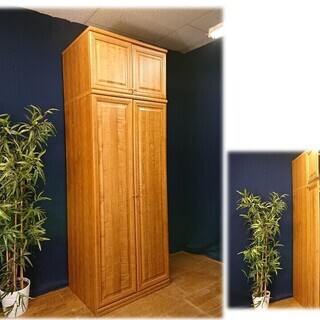 【Ｇ5  ハイタイプ 上下分割式 ワードロープ クローゼット】