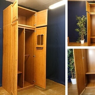 【Ｇ5  ハイタイプ 上下分割式 ワードロープ クローゼット】の画像