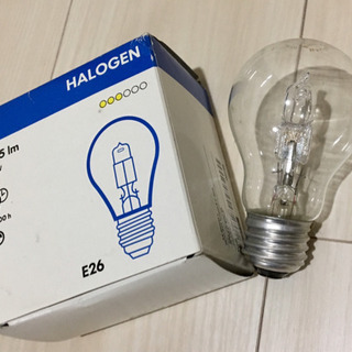 IKEAライト 予備電球付きの画像