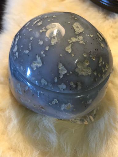 メノウ 原石 水晶ドーム 瑪瑙  置物