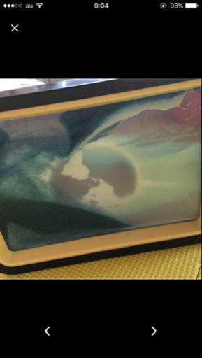 新品⭐︎アート⭐︎置物⭐︎砂の絵⭐︎地球⭐︎サンドピクチャー