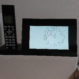 フォトフレーム付き留守番電話