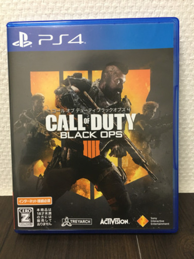 PS4「CODブラックオプス4」中古