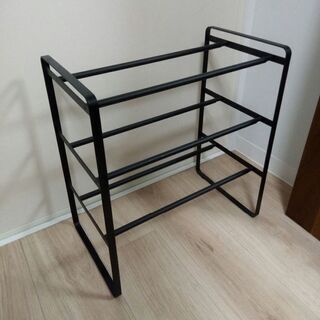 《受渡し完了》【２個セット】シューズラック【お渡し日限定】スチール製の画像