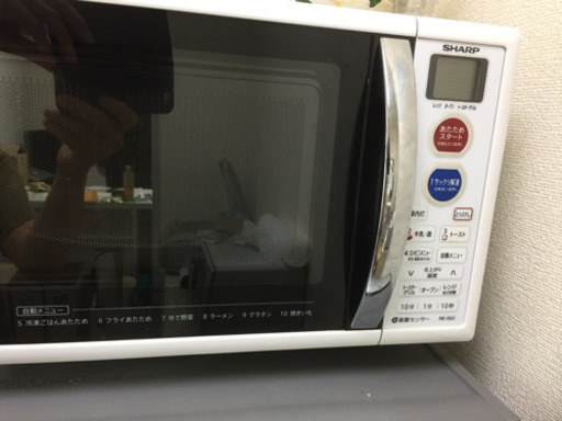 綺麗な電子レンジ