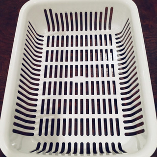 【取引中】抗菌水切りカゴ【0円】の画像