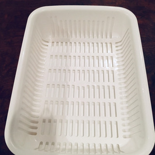 【取引中】抗菌水切りカゴ【0円】