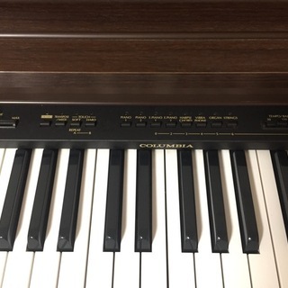 コロンビア COLUMBIA 電子ピアノ ELEPIAN EP-305 いす付 ピアノ練習用 美品 完動品の画像