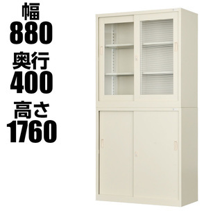 【美品】オフィス キャビネット（鍵付き）日本製の画像