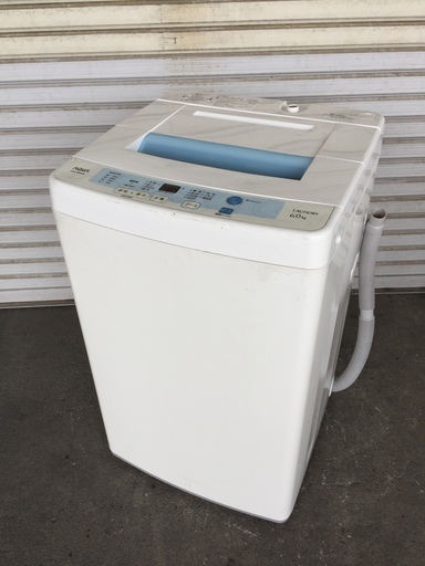 アクア 6.0kg 全自動洗濯機　ホワイトAQUA AQW-S60C-W 04