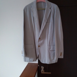 ★ストライプコットンジャケット＊Lサイズ