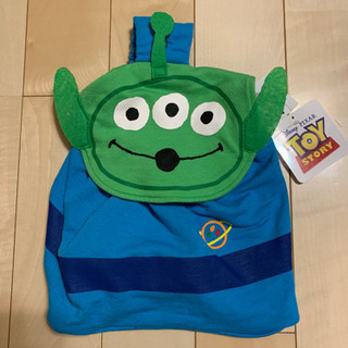 新品 トイストーリー リュック エイリアン グリーンマン キッズ 