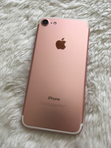 iPhone7 32GB simフリー ローズピンク