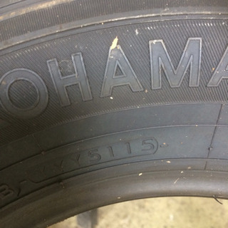 ヨコハマ 155R12 6PR 中古タイヤの画像