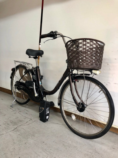 723 パナソニック ビビDX 24インチ 8ah 2本 エコナビ 電動自転車 電動アシスト