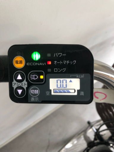 723 パナソニック ビビDX 24インチ 8ah 2本 エコナビ 電動自転車 電動アシスト