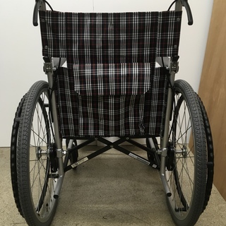 標準型車いす（自走式） NC-1CB　日進医療製　車椅子　未使用品　送料無料 車椅子レンタル | アルミ製自走用車いす NC-1CB | 介護用品の